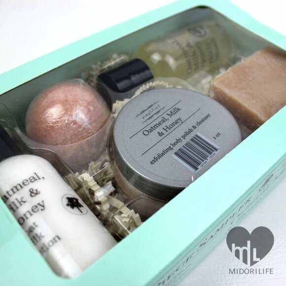 SIMPLIFIED Oatmeal, Milk & Honey 5-Piece Sampler Set - Picture 5 of 12